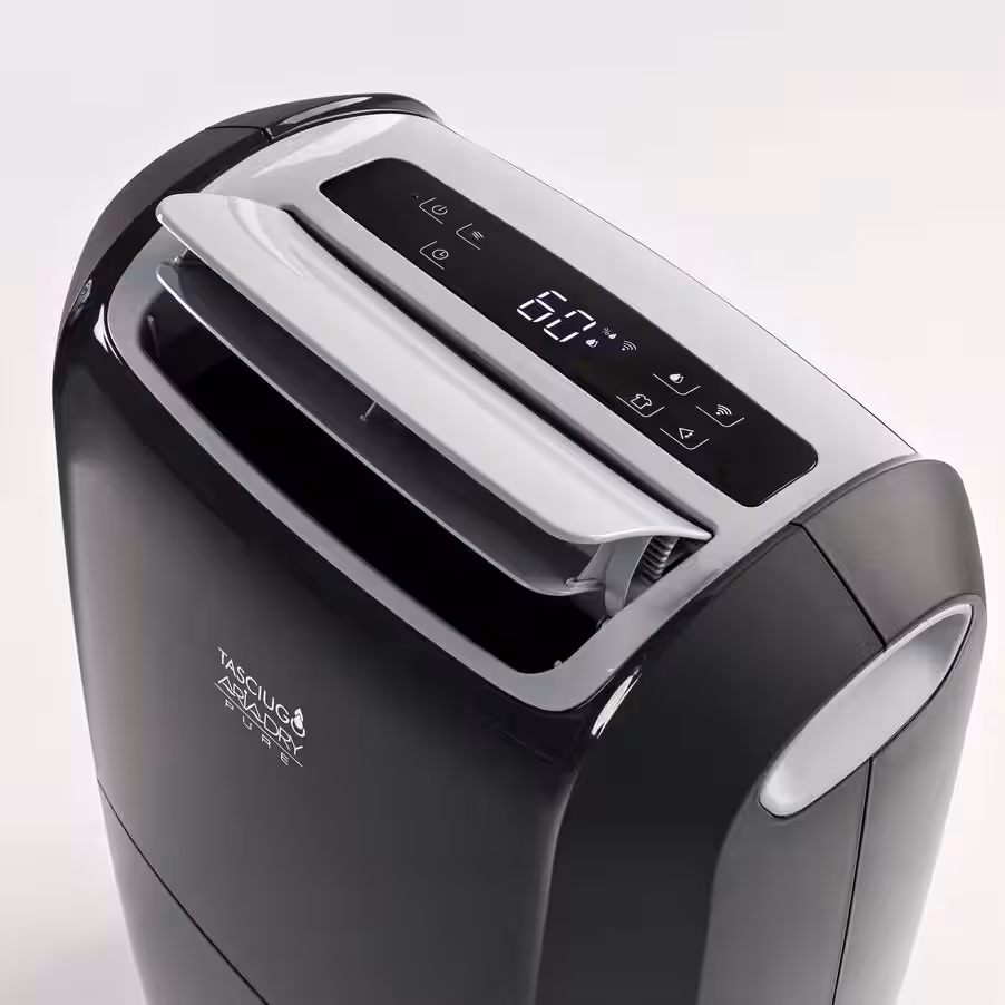 Bovenkant van de De'Longhi DDSX220WFA met display en bedieningstoetsen