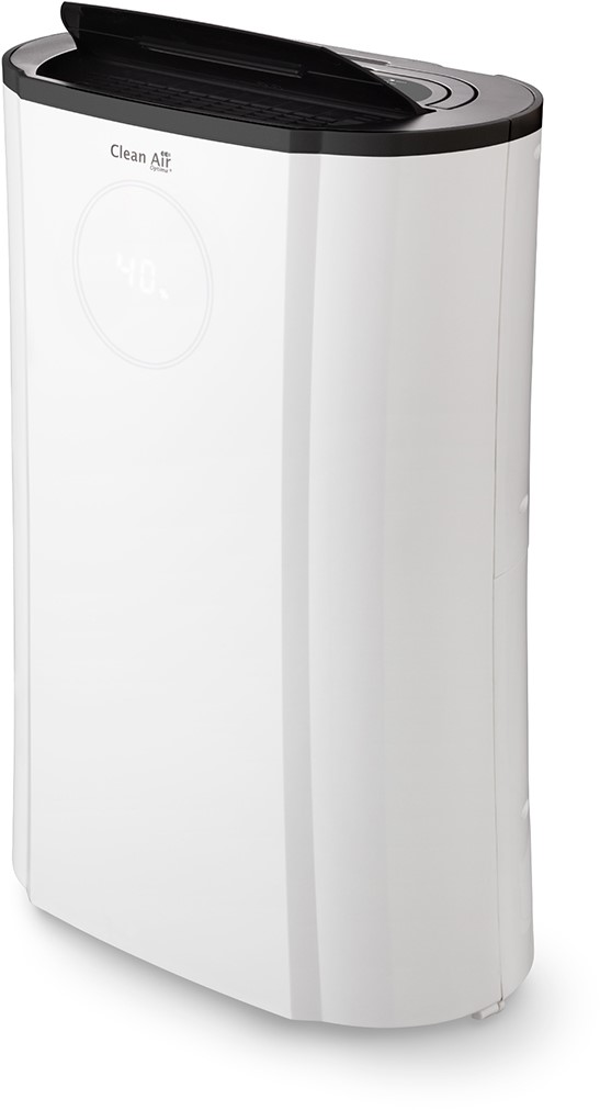 Clean Air Optima CA-707 Smart luchtontvochtiger en luchtreiniger in wit van voren gezien